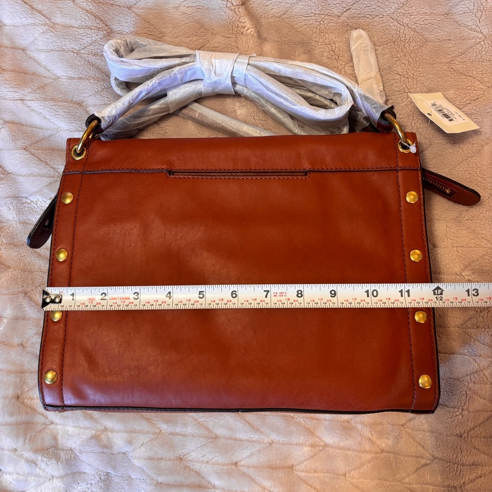 Fossil Allie Satchel in Tan Leather - Picture 9 of 14